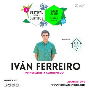 Iván Ferreiro estará en el décimo aniversario del festival