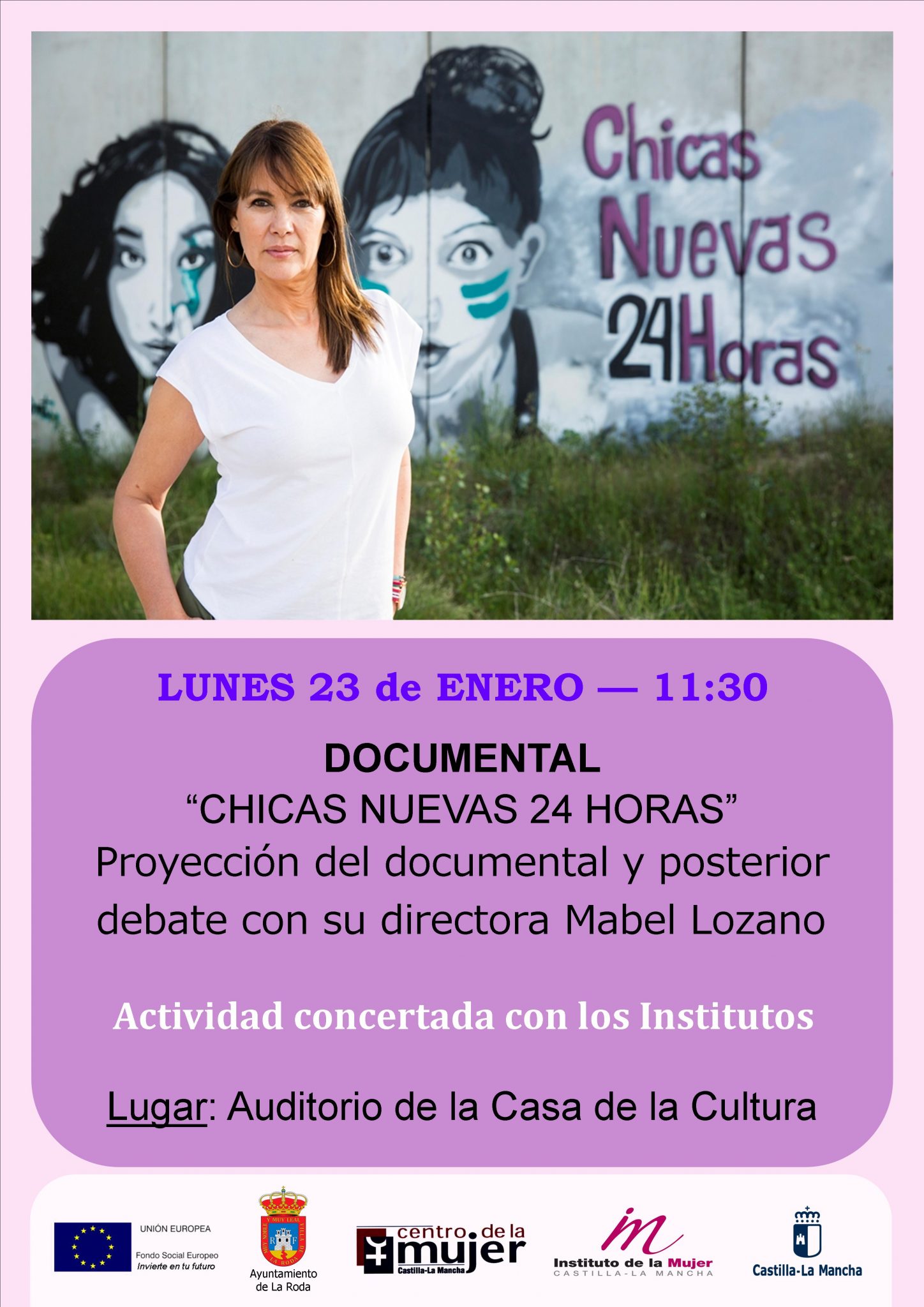 Mabel Lozano Presenta En La Roda “Chicas Nuevas 24 Horas”