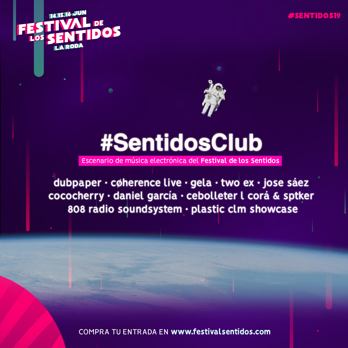 #SentidosClub19, La Mejor Música Electrónica