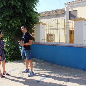Ayuntamiento Y Educación Repararán El Muro Del CEIP Purificación Escribano