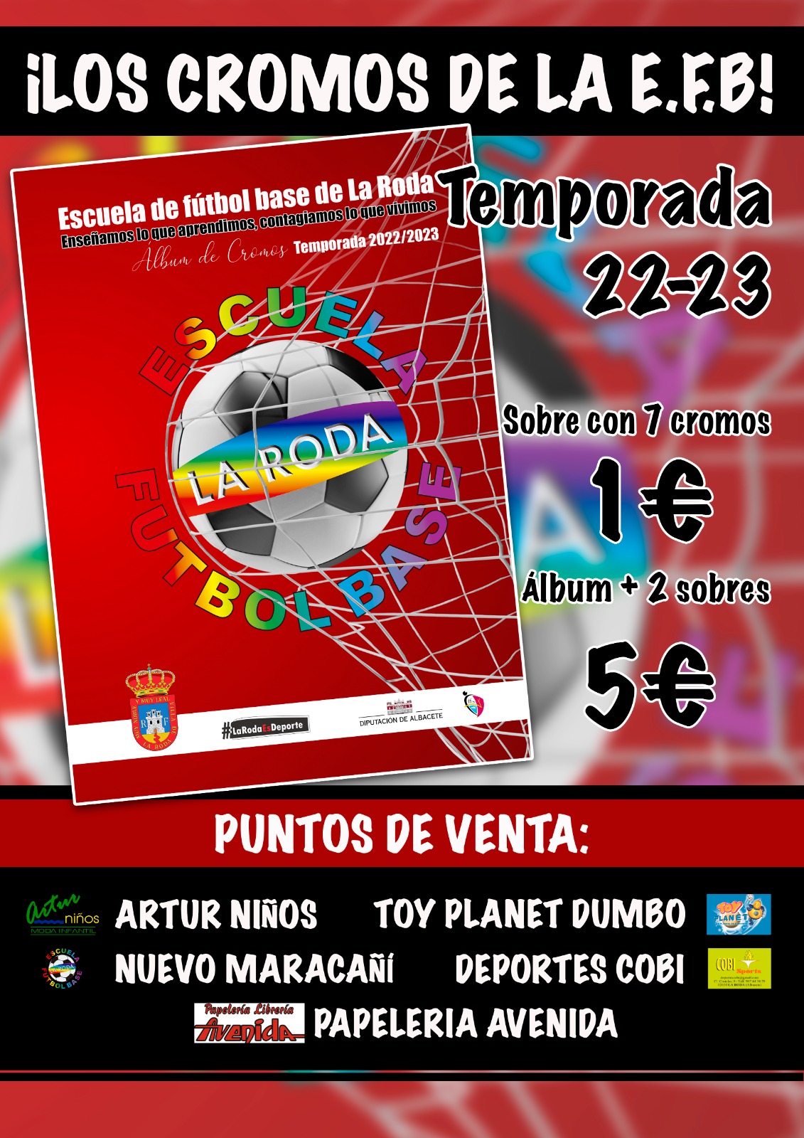 Ya a la venta la nueva edición del álbum de cromos de la Escuela de ...