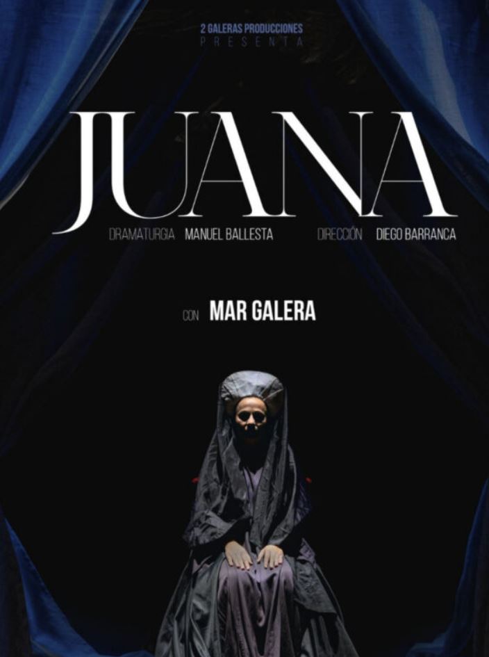 Cartel teatro Juana