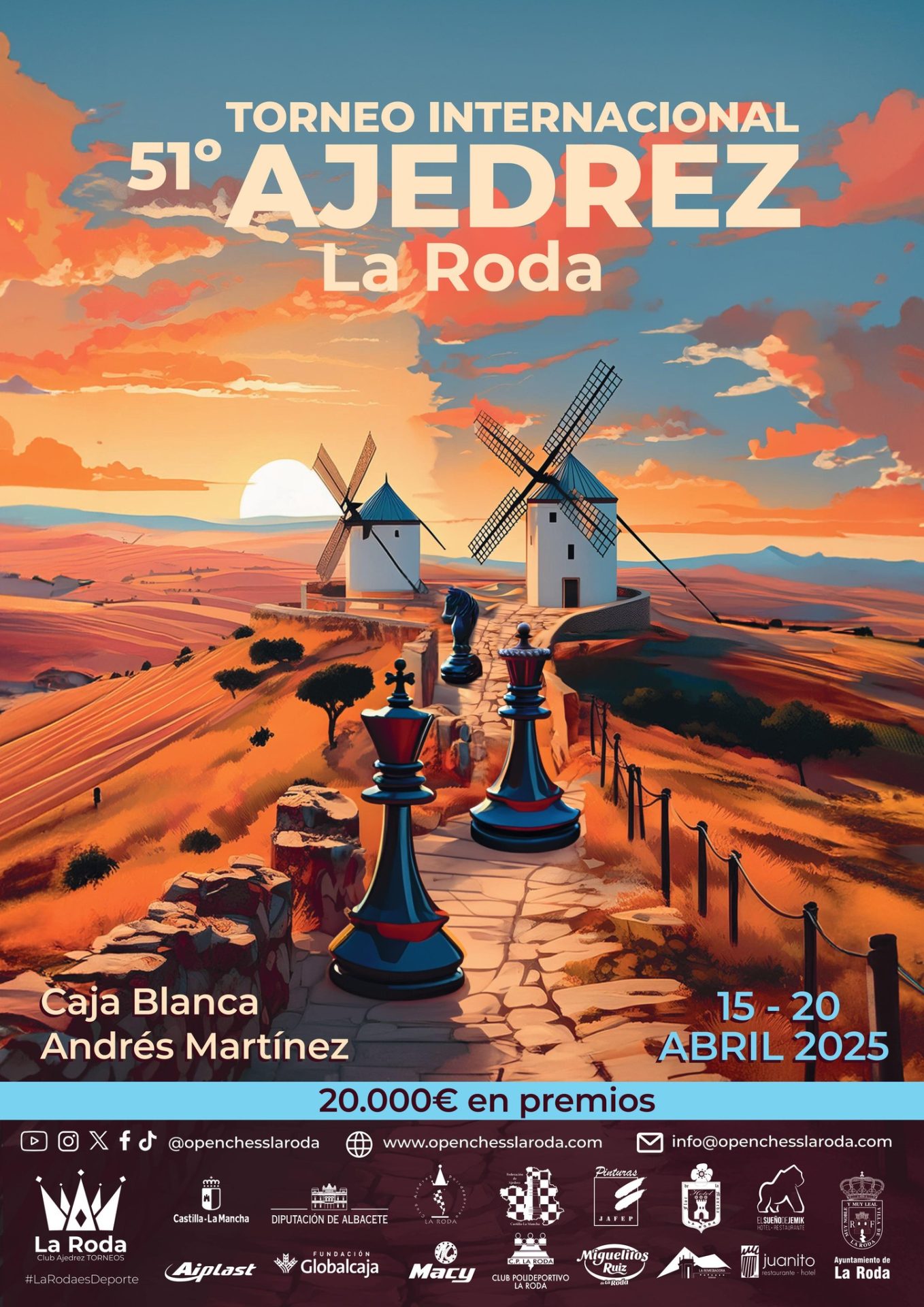 La Roda acoge el 51º Torneo Internacional de Ajedrez con más de 170 ...