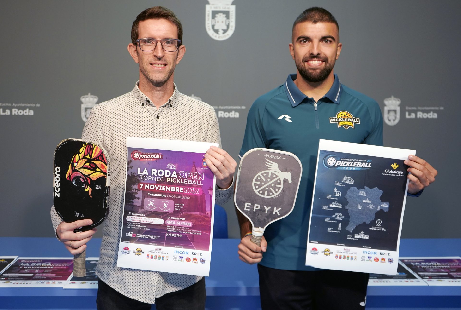 La Roda acoge el I Torneo La Roda Open de Pickleball el 7 de noviembre