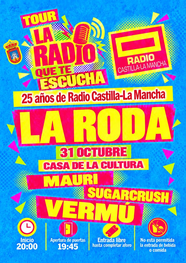 A Roda La Roda abre la gira del 25 aniversario de Radio Castilla-La Mancha con ...